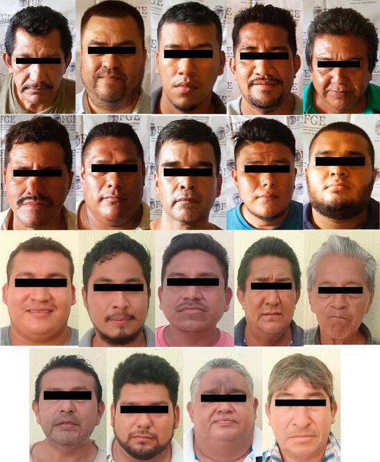 Detienen a 19 durante desalojo en Chiapas