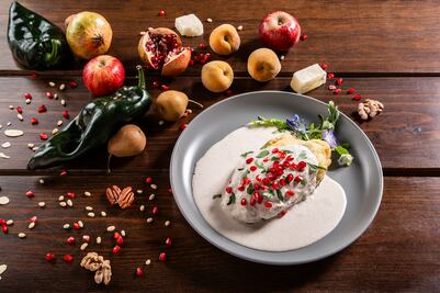 La historia del chile en nogada