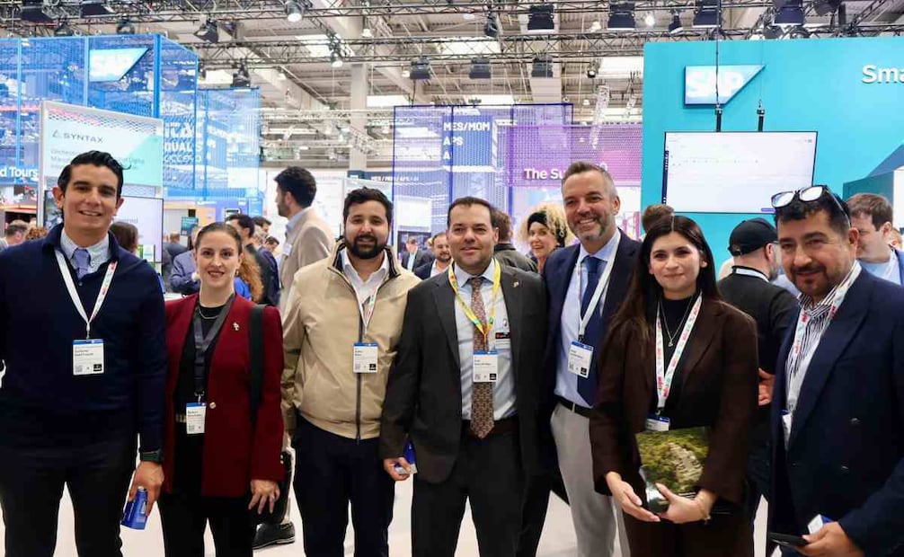 Empresarios e inversionistas de Aguascalientes participan en el Hannover Messe 2026 en Alemania / Foto:Especial