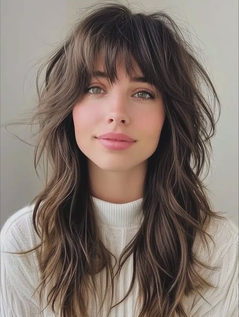 Fleco mariposa. Foto: Instagram @peluqueriamiriamcebada