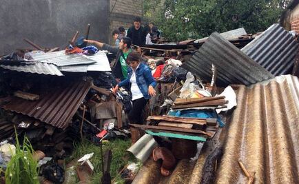 Tornado deja 412 casas afectadas en Chiapas