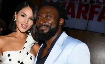 Eiza González niega trato racista hacia Babs Olusanmokun, actor nigeriano