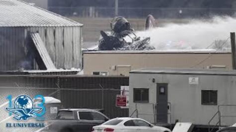 Avión de la Segunda Guerra Mundial se desploma en aeropuerto de Connecticut