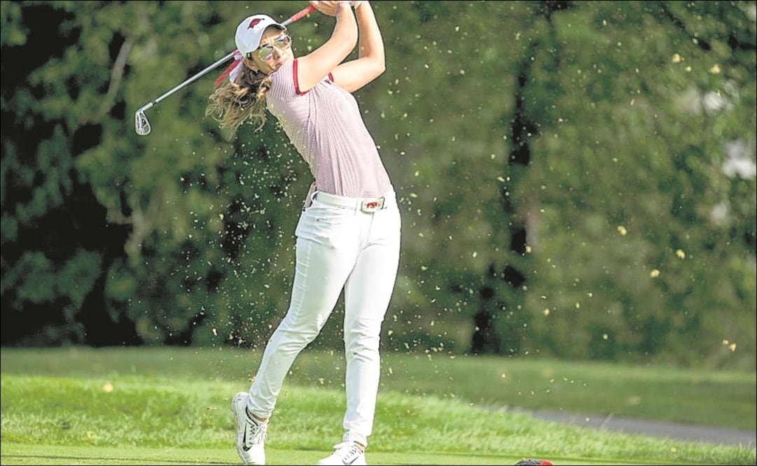 La hidalguense conquistó la medalla de honor en la clasificación del US Women’s Open. Foto: Agencias