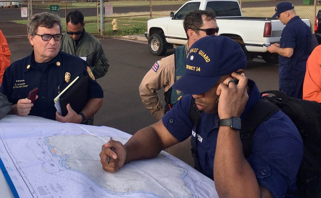 (Senior Chief Justin Shackleford/U.S. Coast Guard via AP)