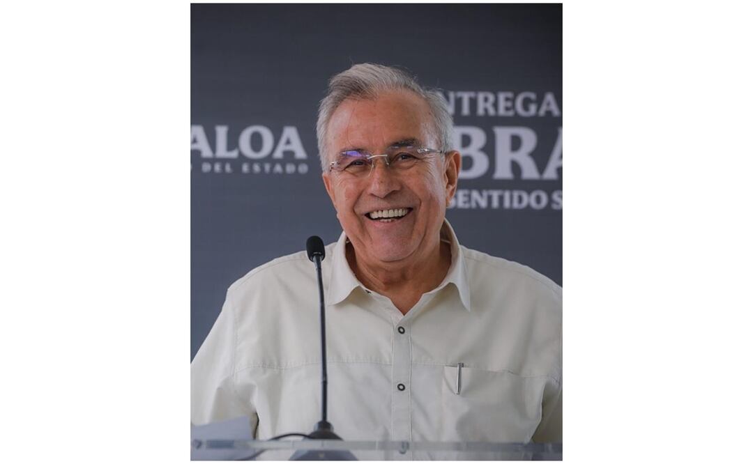 El gobernador de Sinaloa, Rubén Rocha. Foto: Especial.