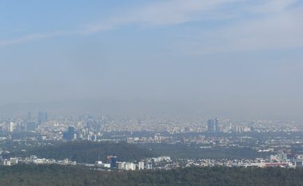 Se registra inversión térmica en el Valle de México