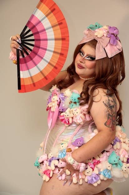 Alexis 3XL, reconocida figura del drag mexicano. Foto: Juan Boites.