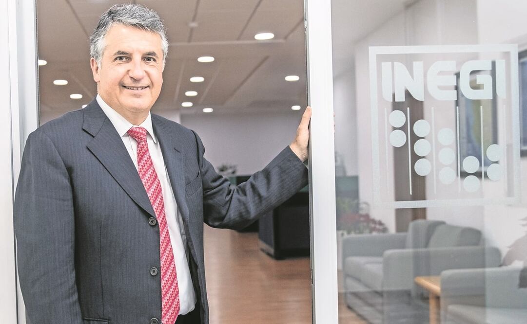 Julio Santaella. Presidente del Instituto Nacional de Estadística y Geografía (Inegi). Foto: Germán Espinosa. EL UNIVERSAL