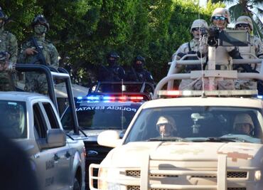 Decomisan 8 mil dosis de droga y armas durante operativo en Baja California Sur; hay detenidos