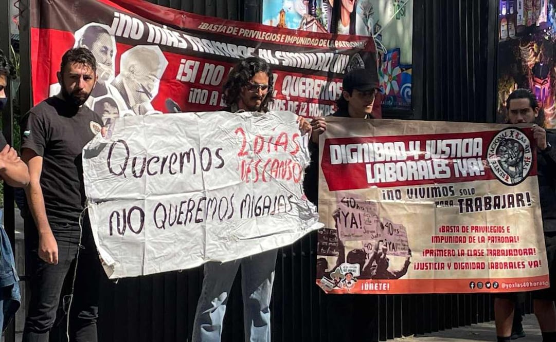 Colectivos acusan que dictamen de jornada laboral de 40 horas es una “simulación”. Foto: Ulises Uribe / EL UNIVERSAL