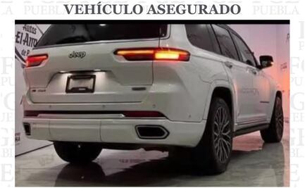 Recuperan camioneta de lujo robada en Edomex; era ofertada en una agencia de autos en Puebla