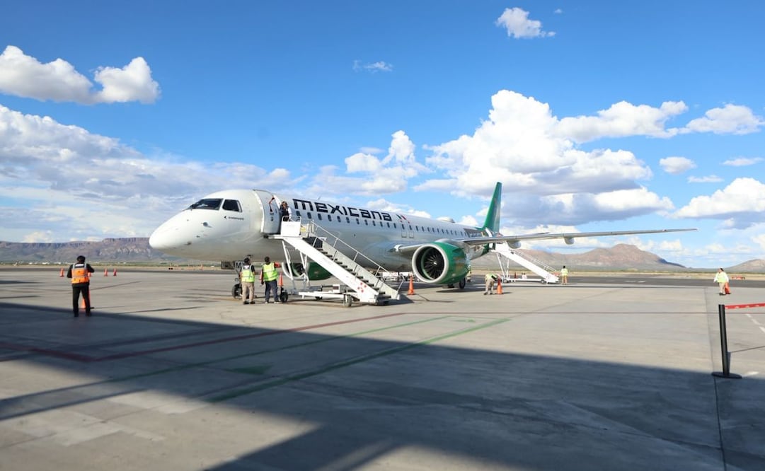 Mexicana de Aviación estrena nueva ruta (13/07/2026). Foto: Alberto Gonzáles / EL UNIVERSAL