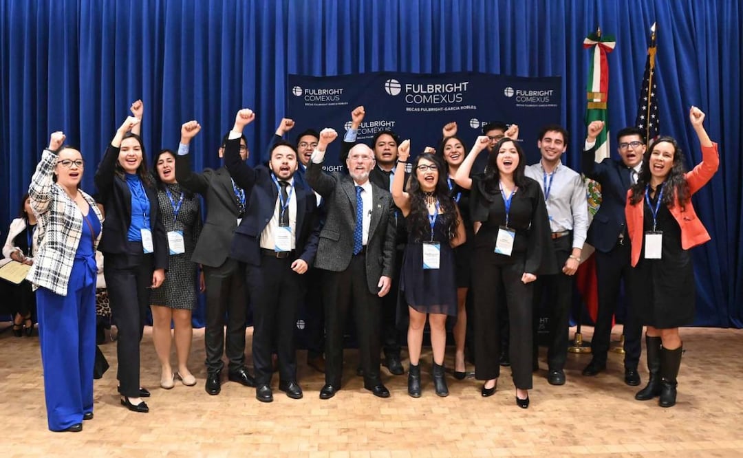Trece egresados de la UNAM reciben beca Fulbright-García Robles (13/06/2026). Foto: Especial