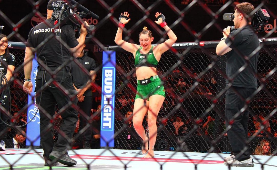 Regina Tarín debuta con victoria en la UFC / Foto: Maritza Villagómez