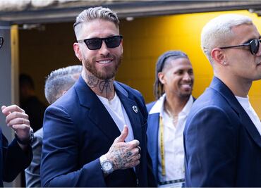 FIFA presume elegante llegada de Rayados de Monterrey al Mundial de Clubes; Sergio Ramos se robó los reflectores