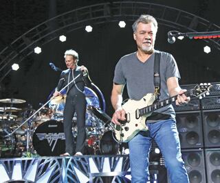 Calla la guitarra de Eddie Van Halen