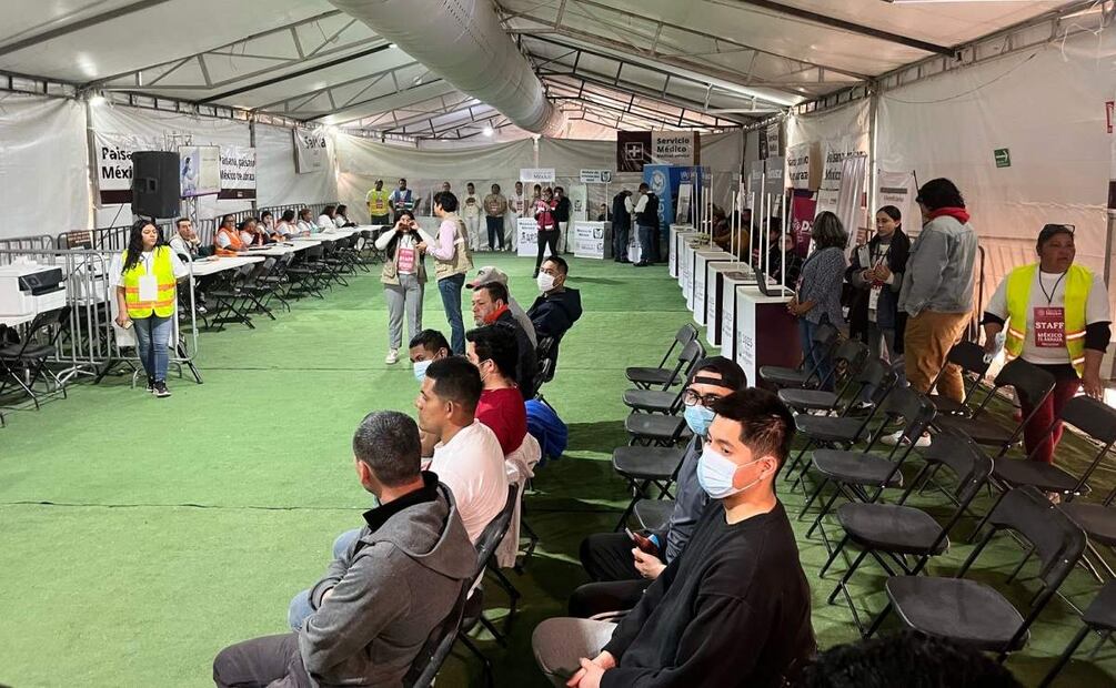 Los connacionales fueron recibidos en el Centro de Atención a Migrantes instalado en El Punto (06/03/2025). Foto: Especial