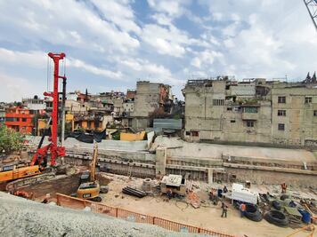 Reanudan trabajos del Tren Interurbano en Álvaro Obregón