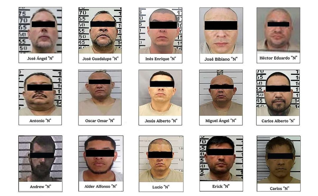Desde Caro, “Los Zetas”, “Los Chapitos” y hasta el CJNG; ellos son los 29 narcos extraditados de México a EU. Foto: Especial