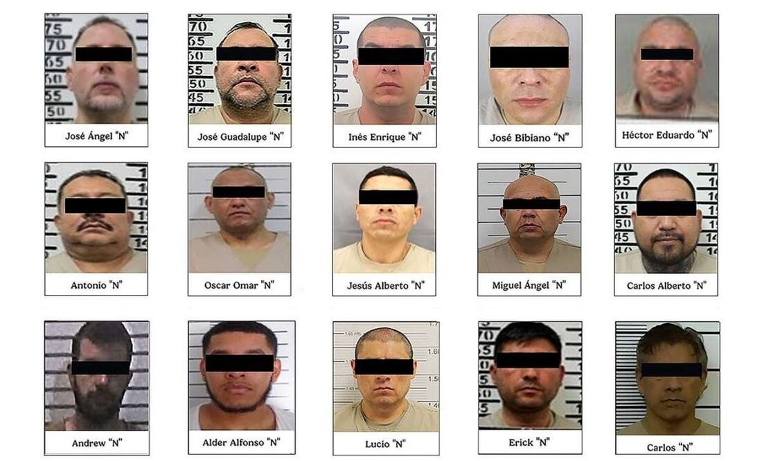Desde Caro, “Los Zetas”, “Los Chapitos” y hasta el CJNG; ellos son los 29 narcos extraditados de México a EU. Foto: Especial