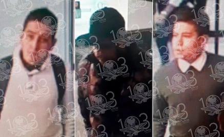 Difunden fotos de 3 presuntos asaltantes de la Casa de Moneda