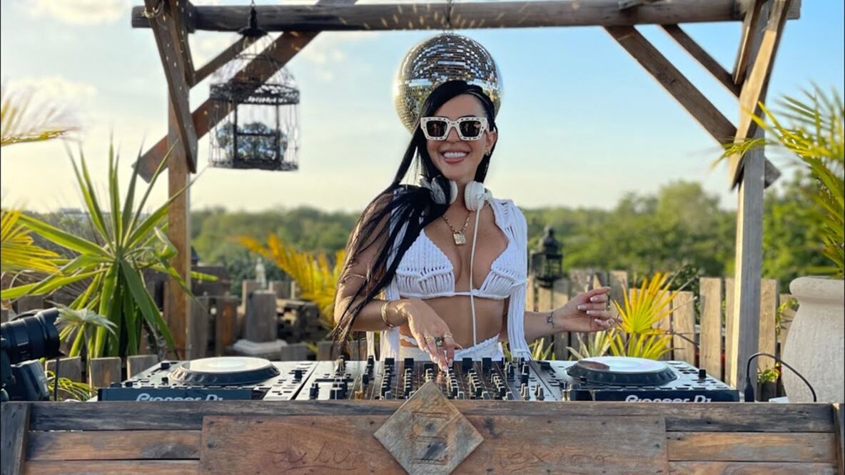 La DJ venezolana Jimena Araya, mejor conocida como Rosita, sancionada por el Departamento del Tesoro. FOTO: CAPTURA/Archivo