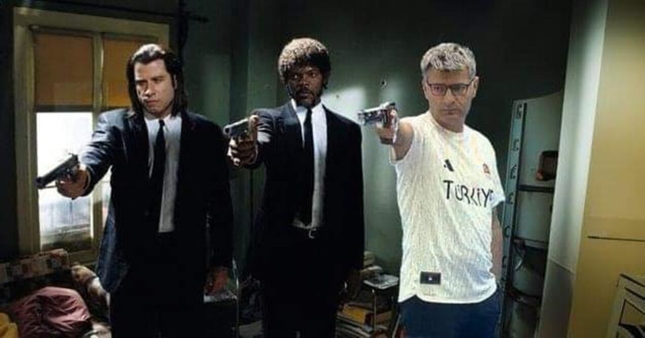 Yusuf Dikec provocó que se desatara una ola de épicos memes, asegurando que el tirador parecía ser sacado de una película de acción. Foto: Redes Sociales