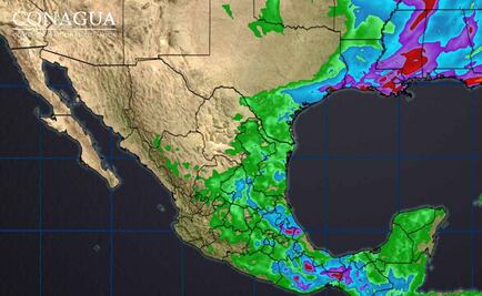 Frente frío 45 causará tormentas en el país