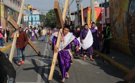 Mapa. Cortes viales por Viacrucis de Jesús en Iztapalapa