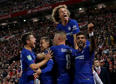 Chelsea termina con el invicto del Liverpool