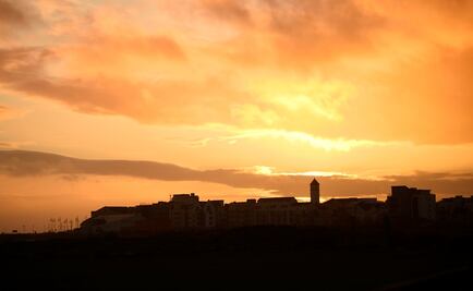 “Ophelia” cambia de color el cielo de Reino Unido