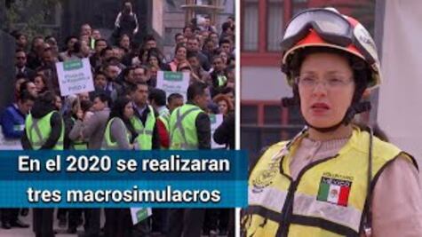Suena la alerta sísmica por primer macrosimulacro de 2020