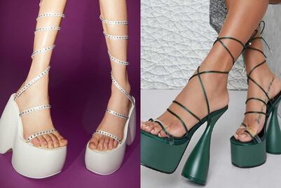 Los zapatos con plataforma que van a dominar las tendencias del 2022