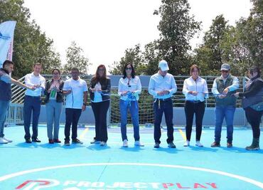 Lía Limón e iniciativa privada rescatan espacio público en la Álvaro Obregón