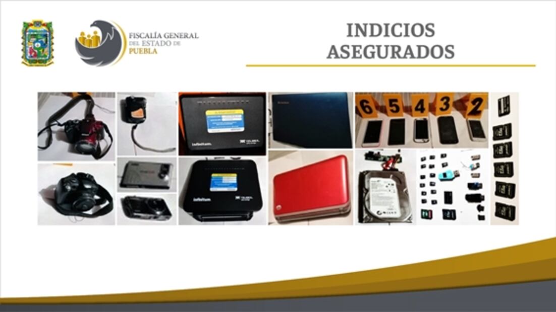 Vinculan a proceso a sujeto por almacenamiento de pornografía infantil en Puebla