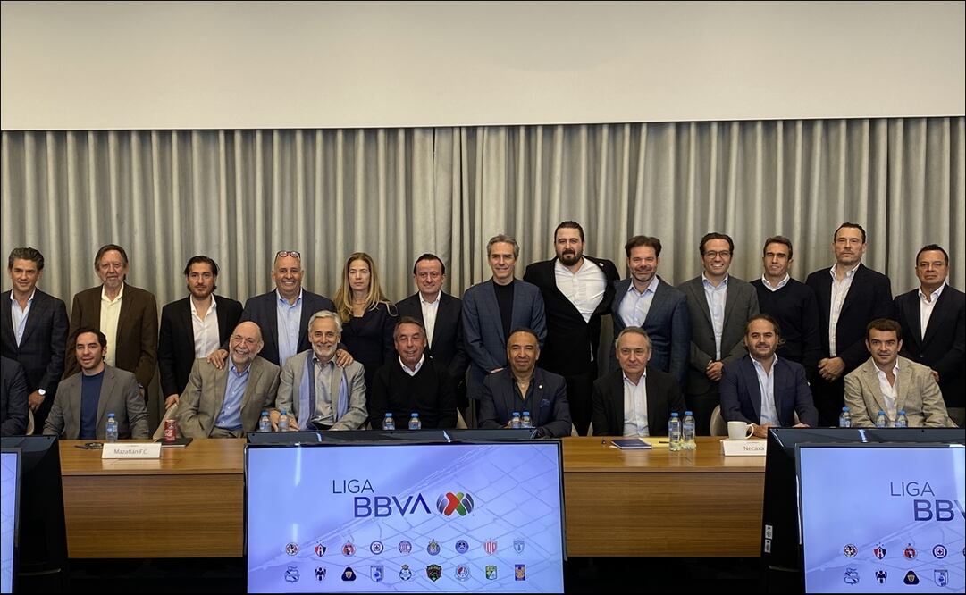 La Asamblea de Clubes presente en la Federación Mexicana de Futbol / FOTO: @LigaBBVAMX