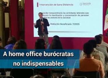 A partir de este jueves 26 de marzo, todo el gobierno federal suspende actividades