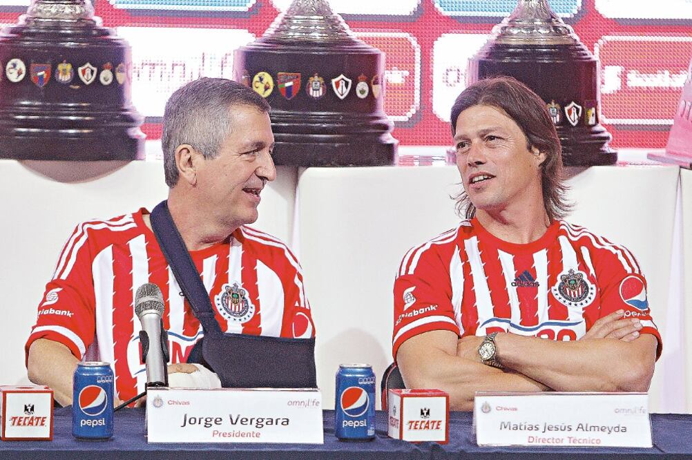 Jorge Vergara siente plena confianza con el técnico Matías Almeyda. JORGE BARAJAS. IMAGO7