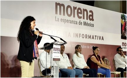 Morena planea campaña de credencialización con foto; busca que militancia tenga "sentido de pertenencia", dice Luisa María Alcalde