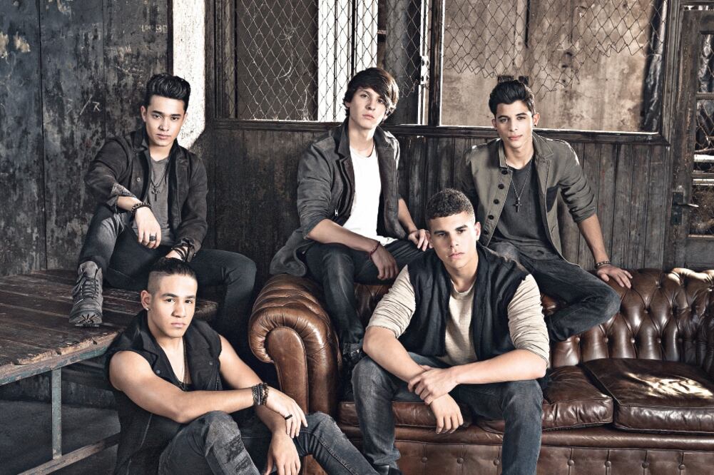 Christopher (Ecuador), Erick Brian (Cuba), Joel (México), Zabdiel (Puerto Rico) y Richard (República Dominicana) (CORTESÍA CNCO)