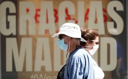 Madrid extiende uso obligatorio de mascarilla por rebrotes de Covid-19