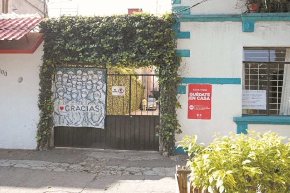 Dan gracias a los héroes de la salud con pinturas