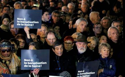 Francia se moviliza contra el antisemitismo