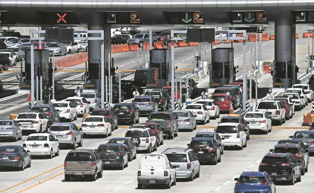 Consulta EN VIVO el avance en las salidas carreteras de CDMX