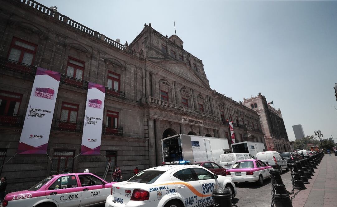 Listo operativo de seguridad por debate presidencial. Foto: Alejandra Leyva