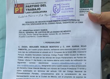 Diputados del PT denuncian ante Fiscalía de la CDMX a Mancera por desplome de la Línea 12