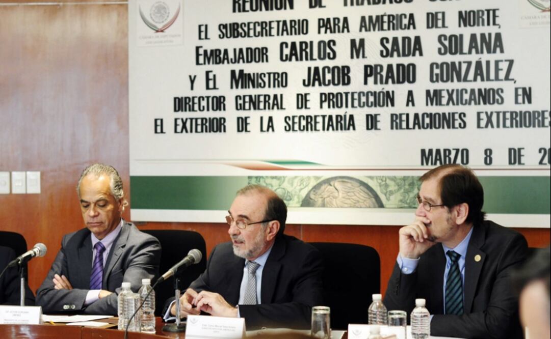 El subsecretario para América del Norte sostuvo una reunión de trabajo con integrantes de la Comisión de de Relaciones Exteriores de la Cámara de Diputados. (Foto: Twitter @ClauCorichi)