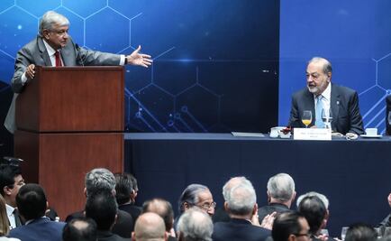 Slim es un gran ingeniero y un ejemplo para el mundo: AMLO