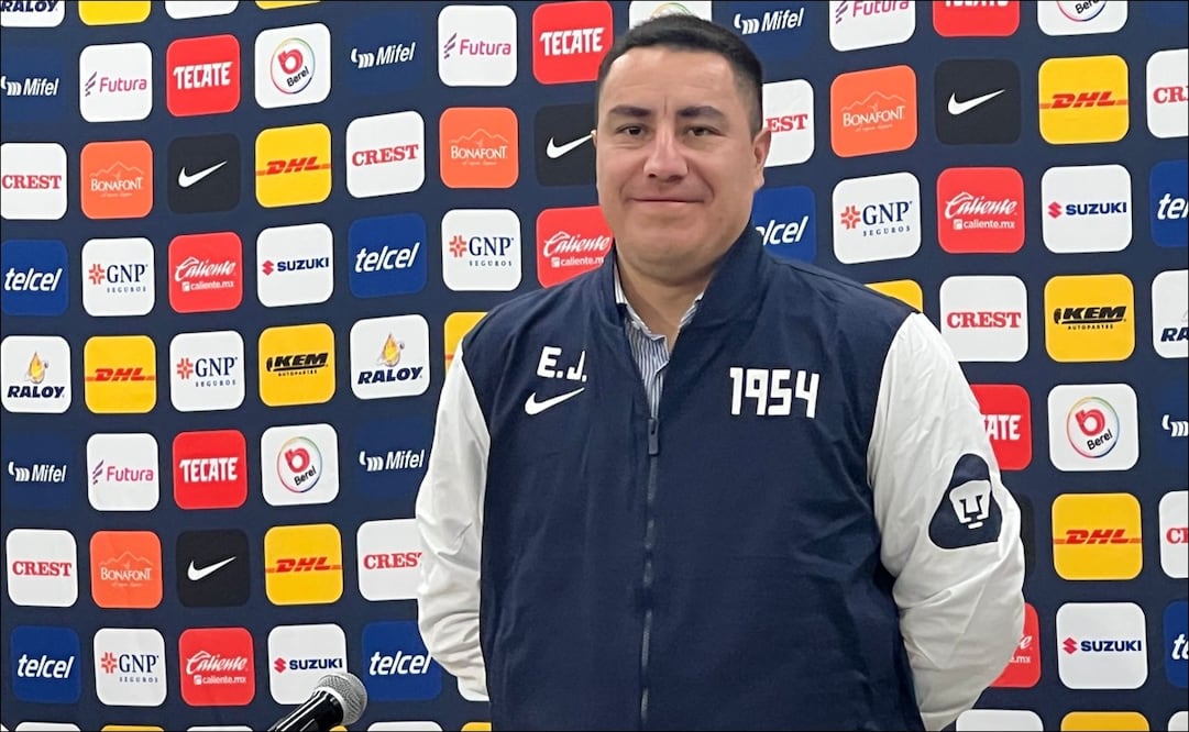 Efraín Juárez llega oficialmente como DT de Pumas - Foto: Fernanda Dávalos / EL UNIVERSAL